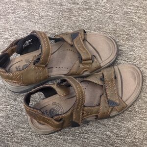 Earth‎ Spirit Men's Brown Athletic Hiking Outdoor Sandals Size 13